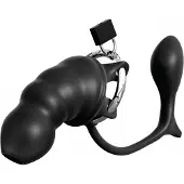 Pipedream Anal Fantasy Elite - anaal plug en peniskooi (zwart)