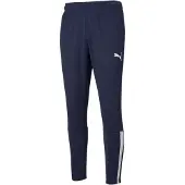 Puma teamLIGA Trainingsbroek Donkerblauw Wit