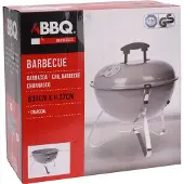 Koopman Houtskool BBQ | Pro Garden (Ø35 cm, Grijs)