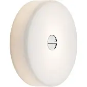 Flos Plafondlamp , MINI, dimbare, Wit, Badkamer, Glas, Designer