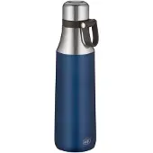 Alfi City dubbelwandige waterfles 0,5 l Blauw satijn