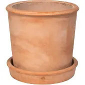Broste Copenhagen Rolf bloempot terracotta Ø37cm - 14469053