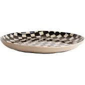 By On Lexi serveerschotel Ø37 cm Zwart-beige
