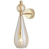 Ebb & Flow Smykke Wandlamp Golden smoke | Gold E14 IP20