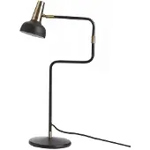 Co Bankeryd Ray tafellamp zwart-messing
