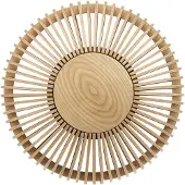 UMAGE Clava Up wandlamp medium Eiken