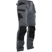 Jobman 2322 Craftsman Broek Donkergrijs/Zwart - Maat C46