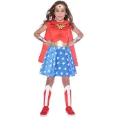 Amscan Verkleedkledij Kind Wonderwoman - 10 tot 12 jaar - Superheldin