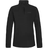 Protest Skipully Girls Mutey 1/4 Zip Top True Black-Maat 128