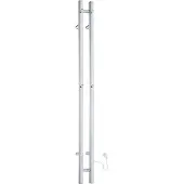Smedbo Elektrische handdoekradiator dry verticaal 12x150 cm 60w rvs gepolijst