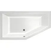 Xenz Ligbad Beterbad Society Links 160x90x50 cm Wit
