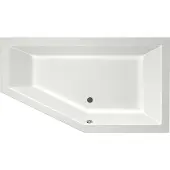 Xenz Society bad 160 Rechts bad 160x90 mat wit
