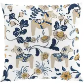 Arvidssons textil Leksand kussenhoes Wijnrood