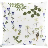 Arvidssons textil Rönnerdahl kussenhoes 47x47 cm Offwhite-groen