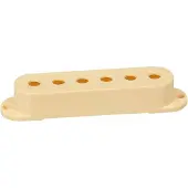 Boston SPC-62-IV pickup cover single coil, 52mm spacing, 82,0-70,0x18,0mm, 3 stuks, ivoor
