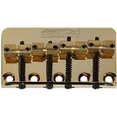 Wilkinson BB-WBBC-G Brug-Staartstuk voor Jocker/Puncher Bass - Goud, 19mm