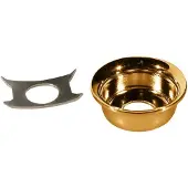 Boston JP-4-G TE-model Invoercup - Gouden Metaal met Retainer Clip