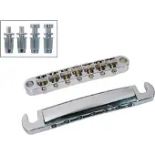 Boston BT-167-C 7-snarige Brug en Tailpiece Set – Chroom, Radius 16