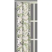 Arvidssons textil Björkdungen paneelgordijn 2-pack Groen