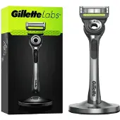 Gillette GilletteLabs With Exfoliating Bar Van Gillette - Magnetische Houder - 1 Scheermes - 1 Scheermesje