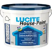 Lucite House-Paint Gevelverf | Zijdematte Verf 12 LTR - Kleur|1|2