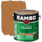 Rambo Pantserbeits Tuinhout Transparant Zijdeglans 1202 Lichteiken 2,5l