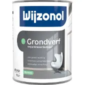 Wijzonol Grondverf Terpentineverdunbaar | Grondverf Binnen 1 LTR - Kleur|1|2