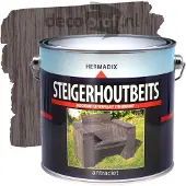 Hermadix steigerhout beits 2,5L antraciet