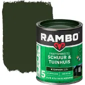 Rambo Pantserbeits Schuur & Tuinhuis zijdeglans dekkend bosgroen 750 ml