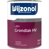 Wijzonol LBH Grondlak HV | Grond- en Voorlak Buiten 500 ML - Wit