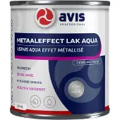 Avis Metaaleffect Lak Aqua 125 ML - Zilver