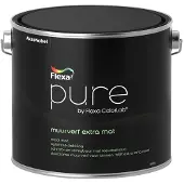 Flexa Pure Muurverf Extra Mat - Op Kleur Gemengd - 2,5L
