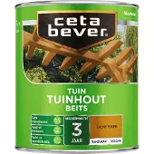 Cetabever tuinhout beits transparant licht eik zijdeglans 750 ml