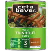 Cetabever tuinhout beits transparant donker eik zijdeglans 750 ml