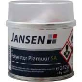Jansen 2K Polyester Plamuur SA 250 GR