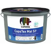 Caparol Capatex Mat S1+ | Matte Muurverf en Plafondverf 10 LTR - Donkere kleur|1