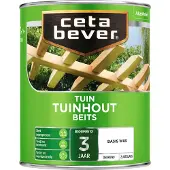 Cetabever Tuinhout Beits Dekkend 1 LTR - Wit