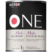Histor One Muurverf Mat Vochtregulerend & Afwasbaar 1 LTR - Kleur|1|2