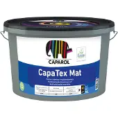 Caparol Capatex Mat | Matte Muurverf en Plafondverf 10 LTR - Zwart