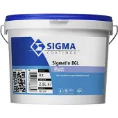 Sigma Sigmatin DGL Matt | Matte Muurverf 2,5 LTR - Kleur|1|2