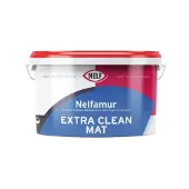 Nelf Nelfamur Mat Extra Clean | Reinigbare Matte Muurverf 10 LTR - Wit