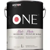 Histor One Muurverf Mat Vochtregulerend & Afwasbaar 5 LTR - Wit
