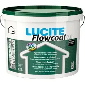 Lucite Flowcoat 2.0 | Matte Muurverf en Plafondverf 5 LTR - Lichte kleur|2