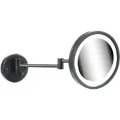Geesa Cosmetic collection scheerspiegel 2-arm led zwart