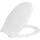Aloni AL0303 Toiletzitting Softclose Duroplast PVC Scharnieren Wit