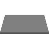 Aloni Wastafelblad MDF – 76 cm – Mat Grijs