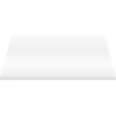 Aloni Wastafelblad MDF – 76 cm – Glanzend Wit