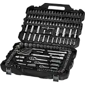 Hankkija.fi BLACK EDITION Dopsleutelset 1/4”, 3/8”, 1/2”, 181-delig