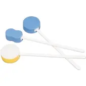 Able 2 - Bad- en schrobspons - Rond lang 56 cm - Diameter 13 cm