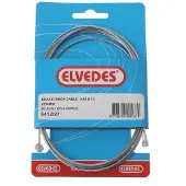 Elvedes Rem binnenkabel 2250mm draads/verzinkt ø1,5mm en koppeling-nippel (op kaart)
